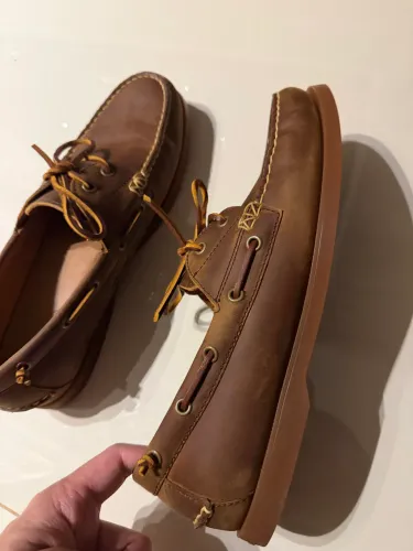 POLO RALPH LAUREN Sapato dockside Merton com pesponto