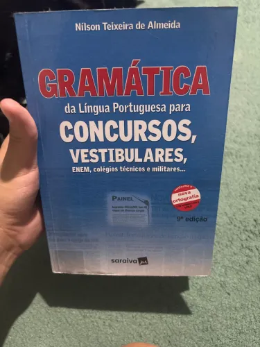 Gramatica da lingua portuguesa de Nilson Texeira de Almeida