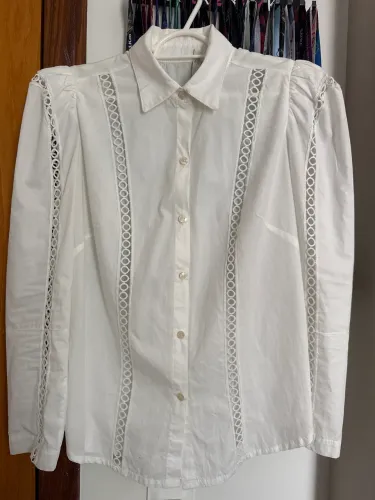 Camisa feminina branca