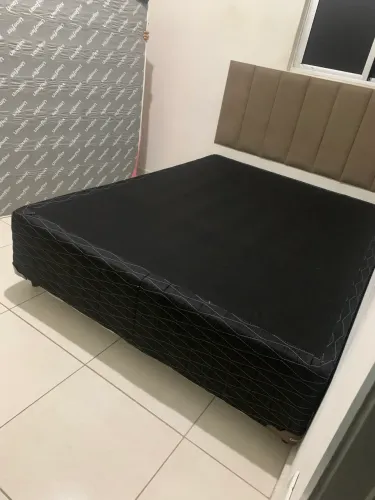 Base box de cama casal 