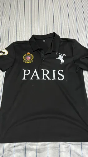 Camisa Polo Preta
