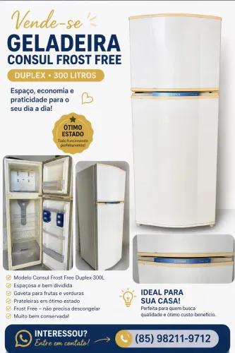Geladeira Cônsul 