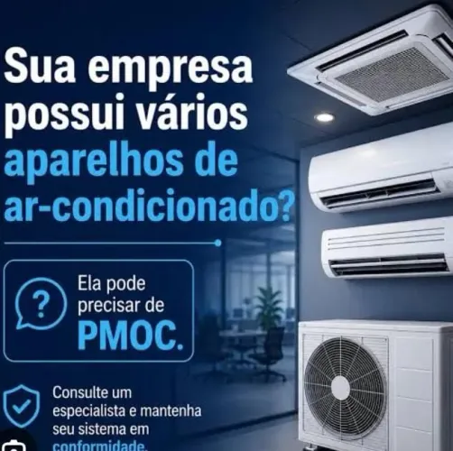 Pmoc - plano de manutenção de ar condicionado para empresas e instituições em Maricá RJ