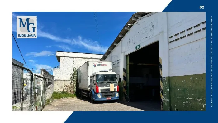 Galpão Piedade - 550 m² - Indústria para alugar no bairro Prazeres em Jaboatão dos Guarara