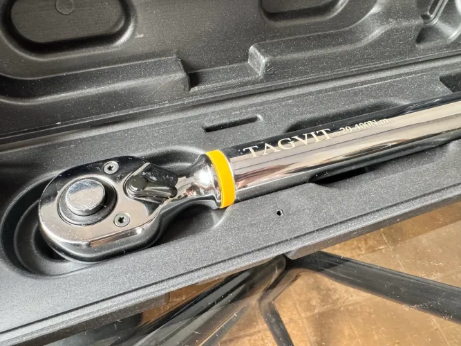 Chave de torque digital TAGVIT 1/2" Drive 20-400 Nm 2% Acc