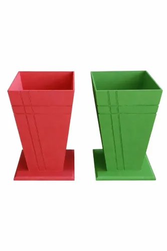 Kit 2 vasos MDF Decoração Festa