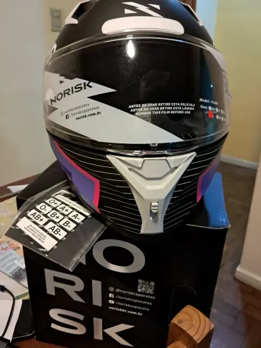 Capacete Na caixa NORISK CAPACETE FLOW VI ZION PURPLE 60/L -