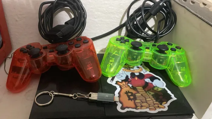 PS2 COMPLETO COM DEFEITO NAO LIGA
