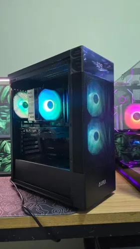 PC gamer Ryzen 5 5600 + GTX 1660Ti, 16GB DDR4, SSD 500GB NVME, 650W 80Plus gold, A520-TUF
