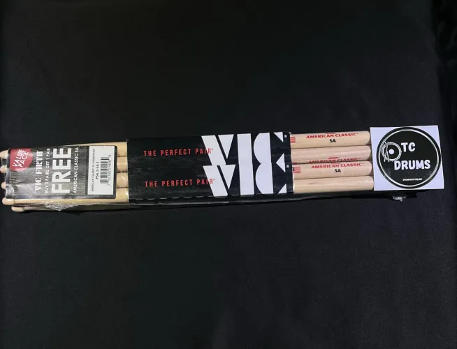 Pack 4 Pares 5A Baquetas Vic Firth