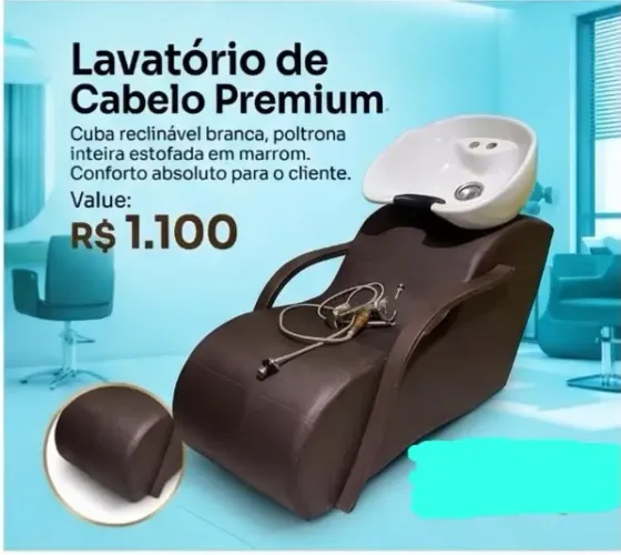 Lavatório de Cabelo