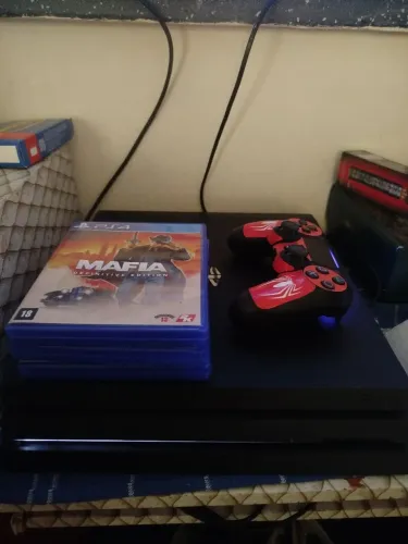 Ps4 Pro SSD 1 tera de memória