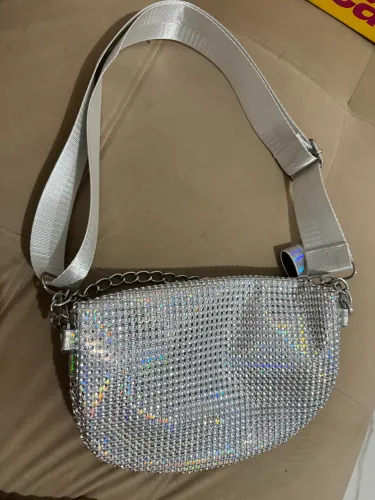 Bolsa prata nova