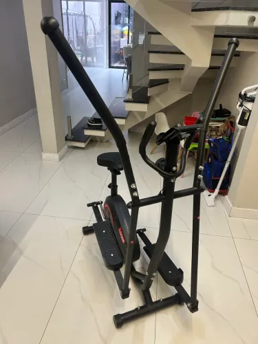 Bicicleta Elíptico Magnético 120 Kg 8 Níveis Lv-bem120 Livvo