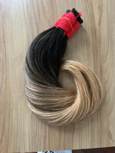 Cabelo Humano morena iluminada 