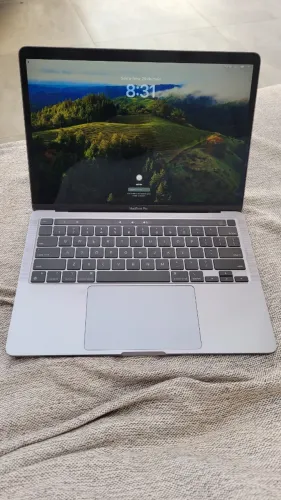 MacBook Pro de 13" M1 8gb 256gb Cinza Espacial Impecável