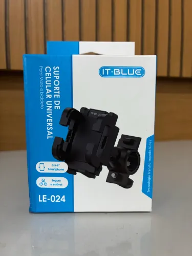 Suporte de Celular para Moto e Bicicleta Universal Reforçado Entregador Motoboy