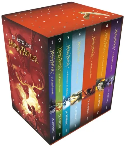 Caixa Box Harry Potter Edição Premium Lacrado com Marcador e Pôster Exclusivo