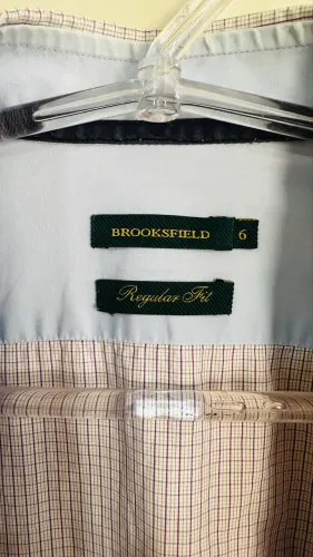 Camisa Brooksfield original xadrez TAM 46