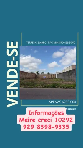 Terreno Tião Mineiro Paragominas Pá