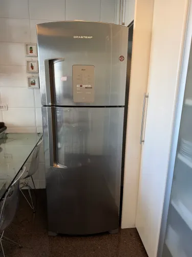 Geladeira Brastemp 429 Litros Inox - Frost Free - Excelente Estado