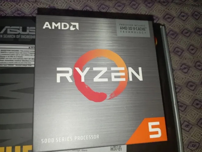 Ryzen 5500x3d e tuf b550 novo lacrado