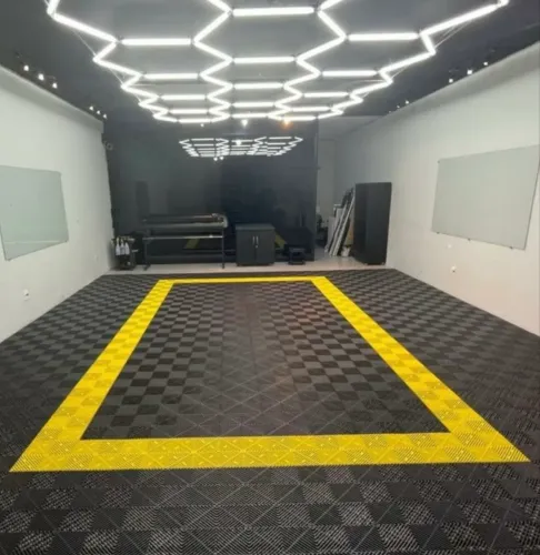 Piso modular para lava-rápido e mecânica e garagem $7,90
