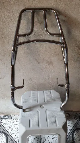 Bagageiro Cromado Pop 100
