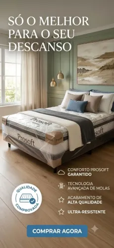 Cama box. Mais conforto.  12cm de espuma!
