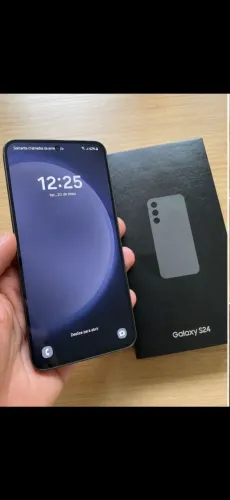 Vd ou troco Galaxy S24 128GB Preto - Ótimo Estado | Caixa + NF