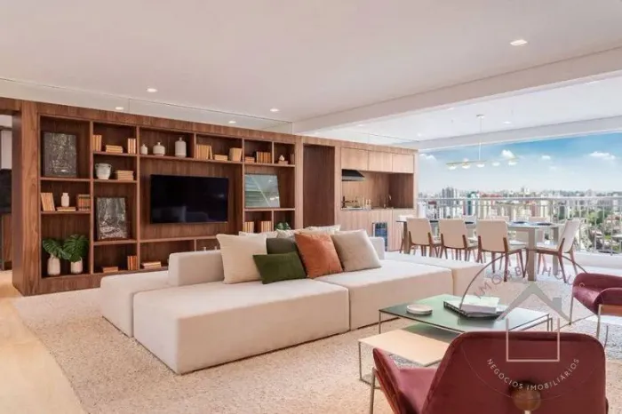 Fica a 10 min do shopping Morumbi e Market Place. Apartamento 153 m² 4 dorms I 2 suítes, 2