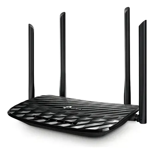 Roteador wireless tp- link ac1200 archer c6 gigabit novo 