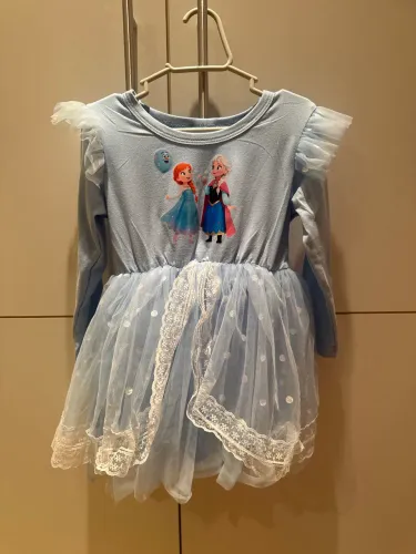 Vestido Infantil Frozen