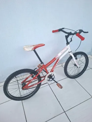 Bicicleta Aro 20 Houston Nina em Aço Carbono Freio V-Brake