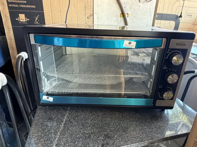 Forno elétrico 50 litros novo oferta combino entrega e parcelo