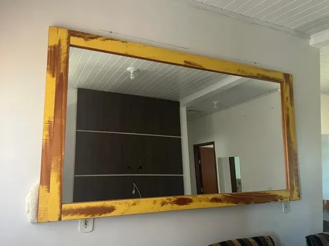 Espelho Grande! lindo para area externa