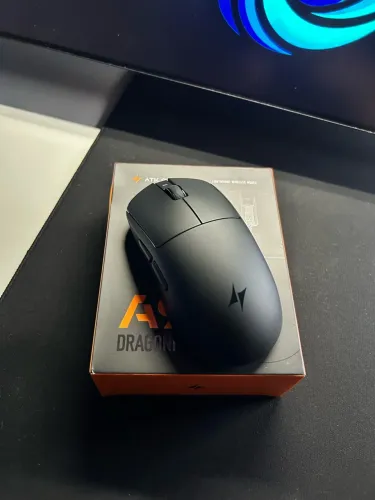 MOUSE GAMER ATK A9 PLUS - NOVO 
