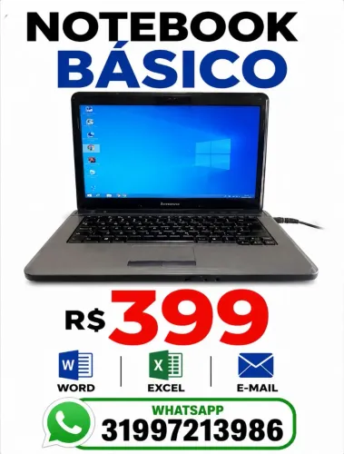 NOTEBOOK BÁSICO - PRECINHO R$399- 03/09/26