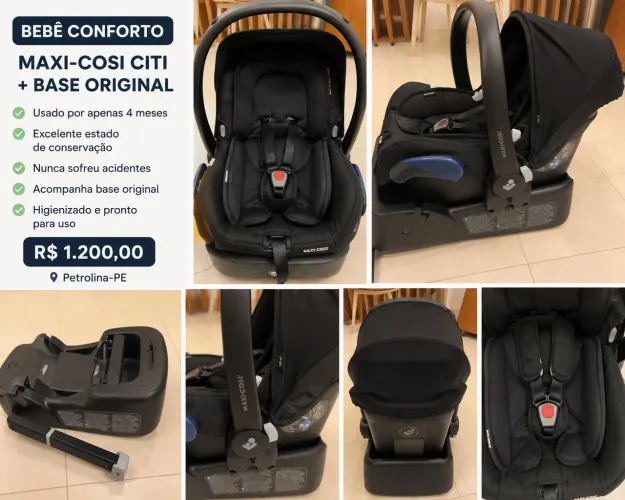 Bebê conforto maxi cosi 