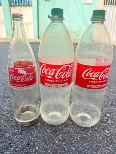 Garrafas de Coca 2 LT e 1 LT