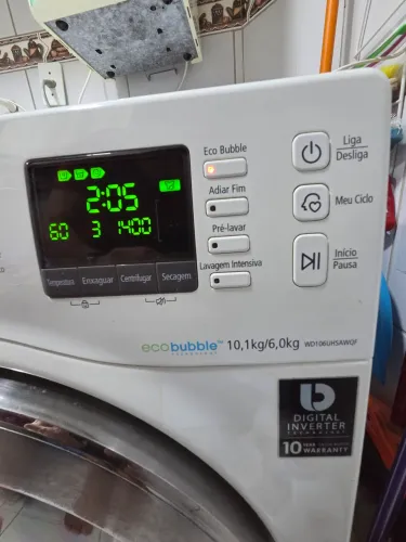 VENDO LAVA E SECA SAMSUNG 10KG