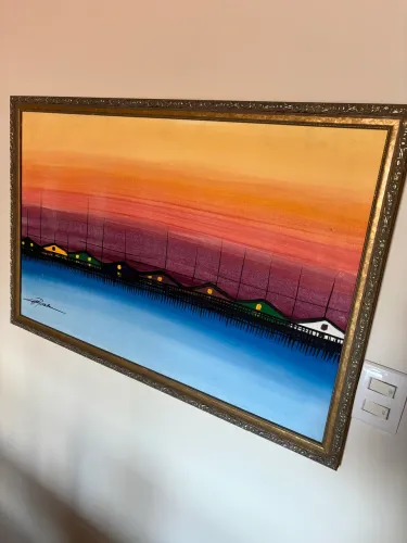 Quadro Antigo Chico Pereira
