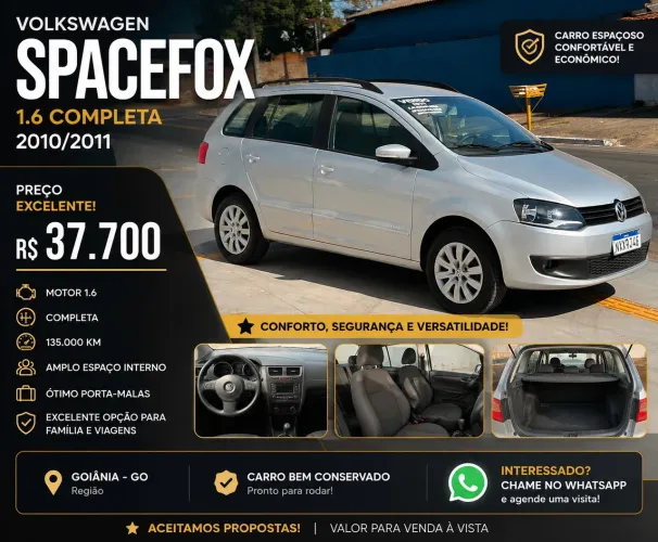 Volkswagen Spacefox 1.6/ 1.6 Trend Total Flex 8V 5P 2011