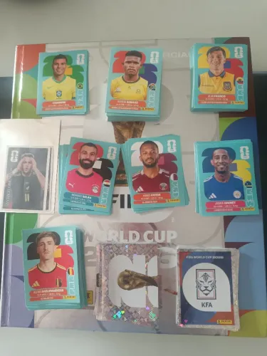 Vendo figurinhas da copa 2026