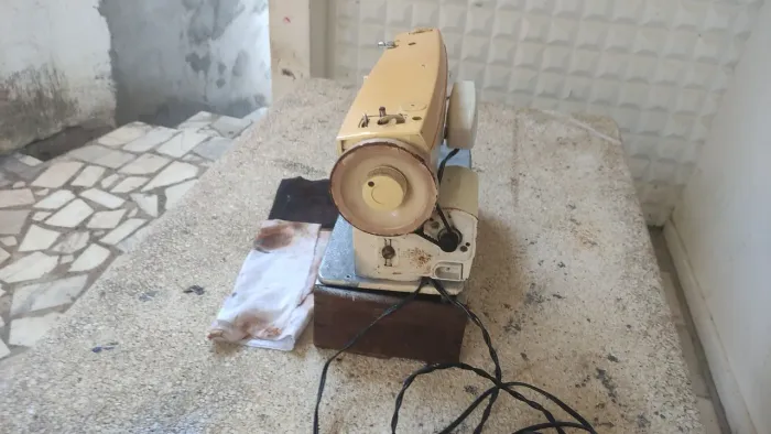 Máquina usada antiga