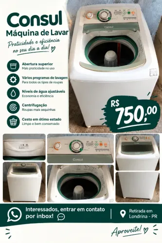 Máquina de lavar