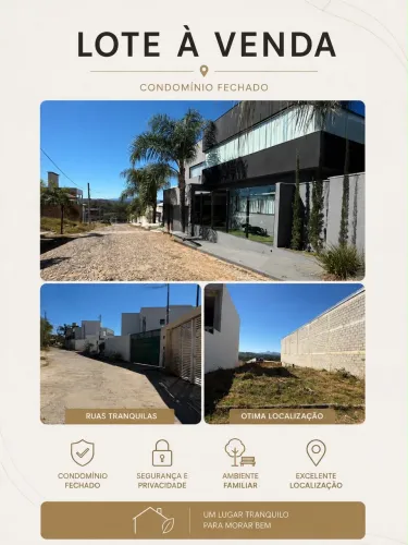 OPORTUNIDADE ÚNICA - LOTE À VENDA EM CONDOMÍNIO FECHADO!
