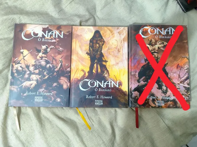 Kit Conan - O Bárbaro vol: 1 e 2 - Pipoca e Nanquim 
