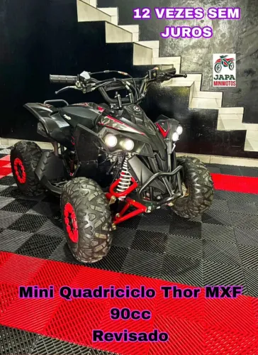 Mini Quadriciclo Thor MXF 90cc/4t REVISADO EM 12 VEZES SEM JUROS