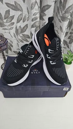 Tênis Feminino Preto para Academia Caminhada Treino Vili - Tamanho °39